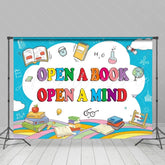 World Book Day Reading Theme Photography Backdrop For Boy And Girl